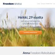 Yhdistä nykyiset lainasi halvempaa Freedom Rahoituksen avulla